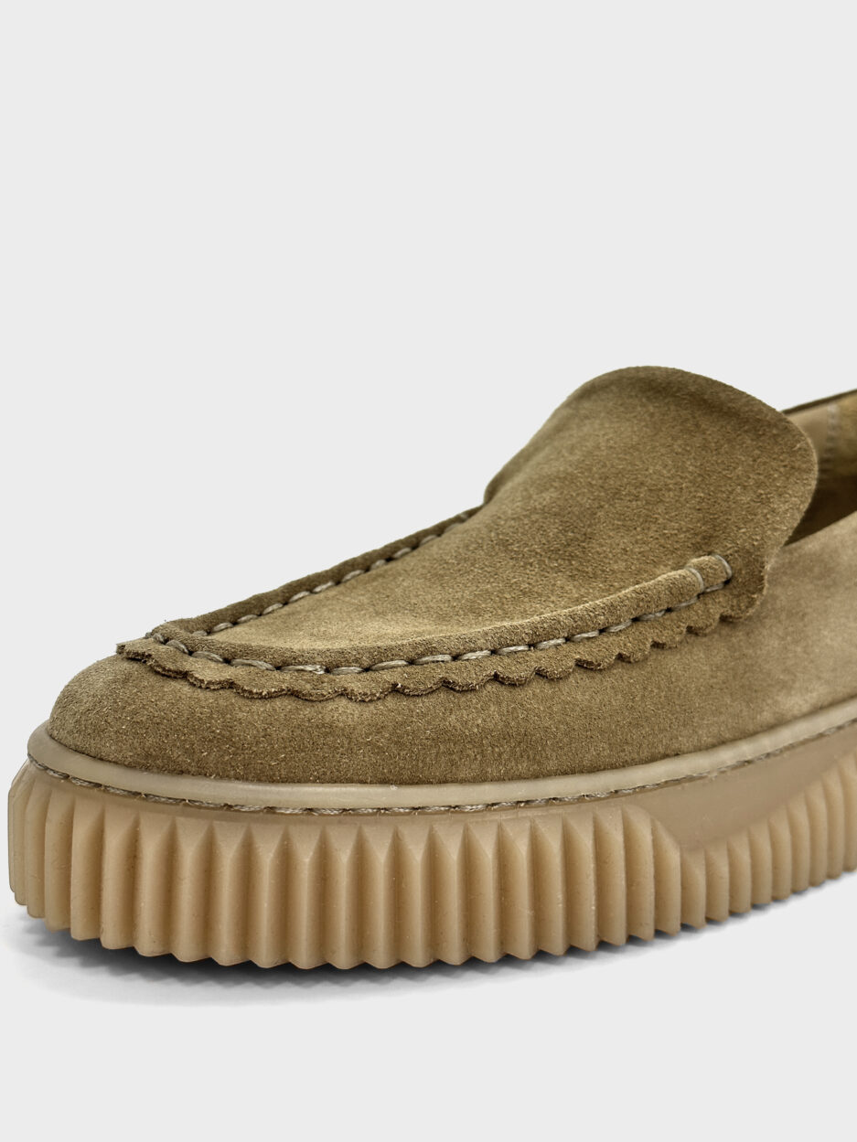 Womens-loafers-beige-suede